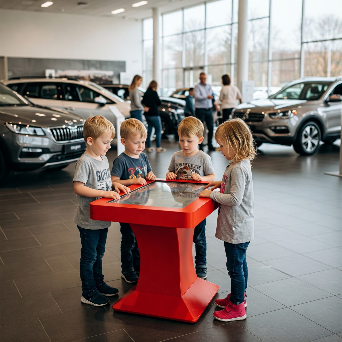 Concessions et showrooms