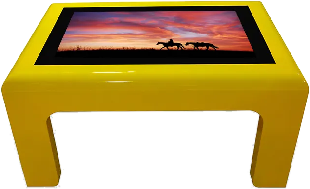 Table tactile Kiddyz jaune