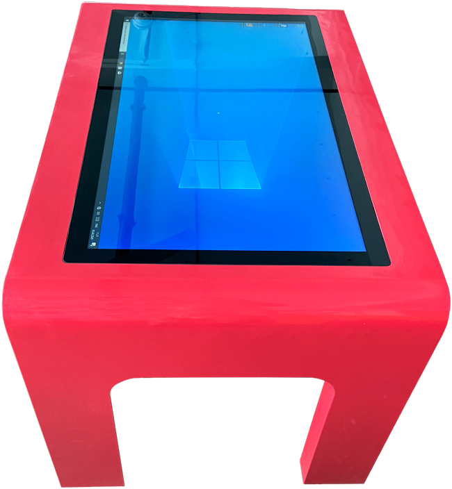 Table tactile Kiddyz rouge